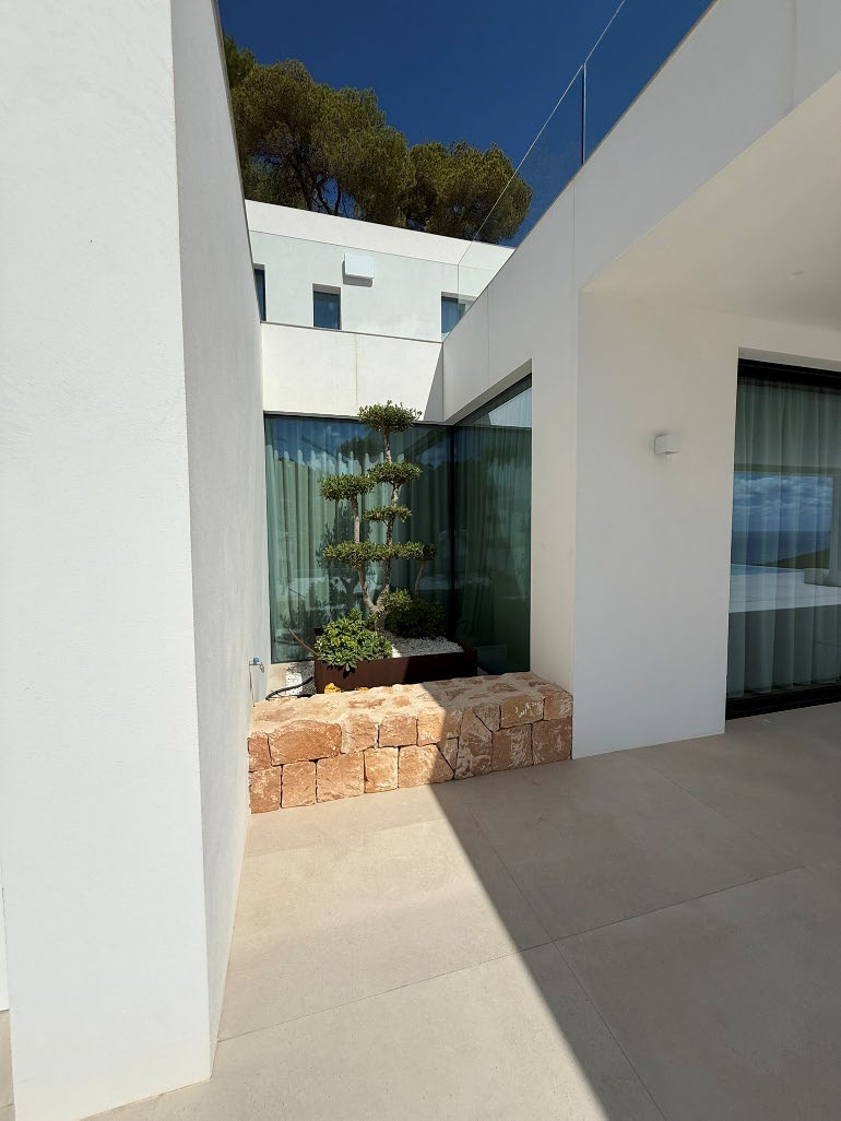 Villa view